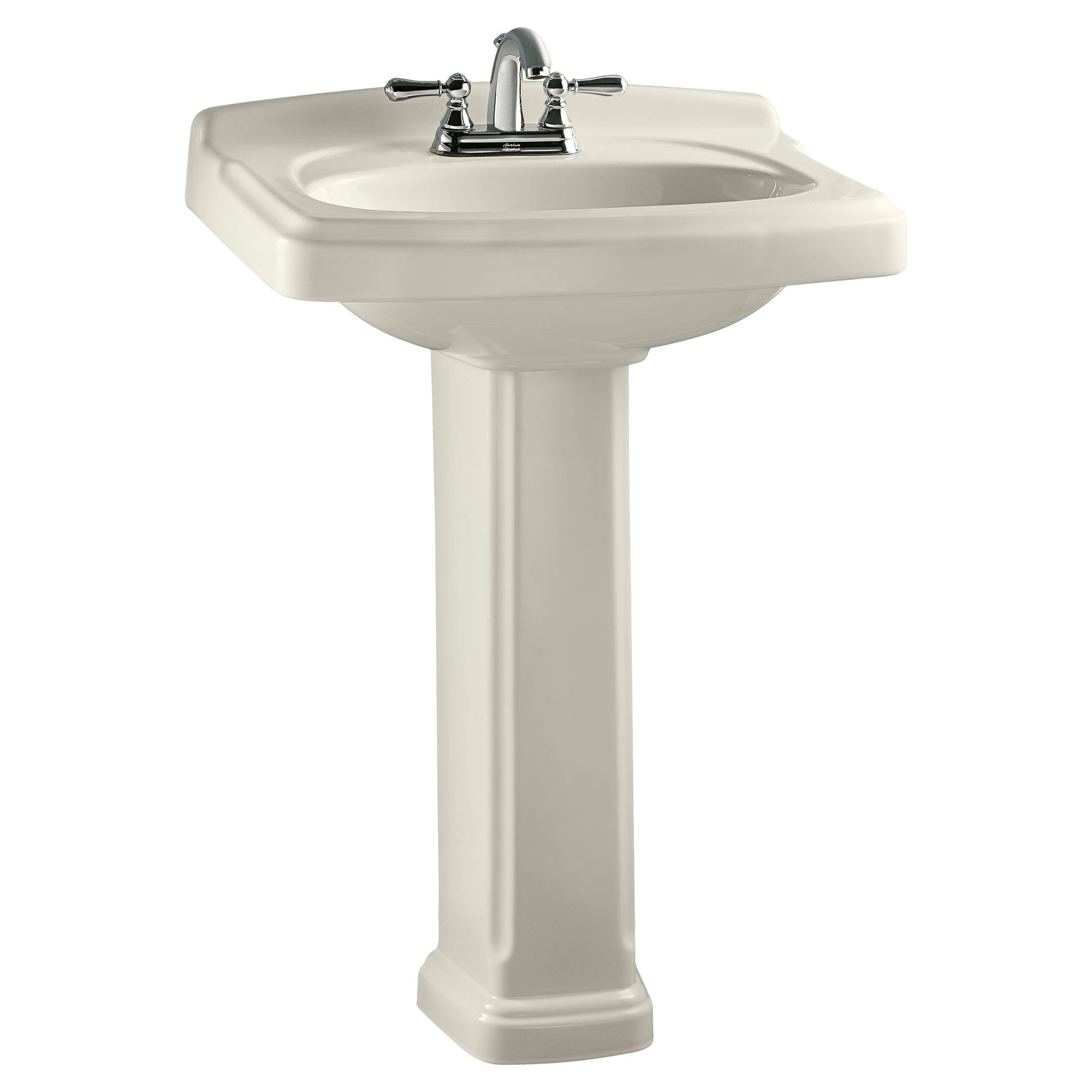 Portsmouth® 4-Inch Centerset Pedestal Sink Top and Leg Combination